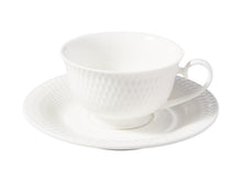 Load image into Gallery viewer, Maxwell &amp; Williams White Basics Diamonds Footed Demi Cup &amp; Saucer 90ML