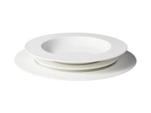 Load image into Gallery viewer, Maxwell &amp; WilliamsWhite Basics Diamonds Rim Dinner Set 12 Piece Gift Boxed