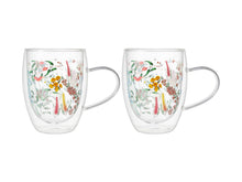 Load image into Gallery viewer, Maxwell &amp; Williams Blend Honey Wattle Double Wall Mug 350ML Set of 2 Gift Boxed