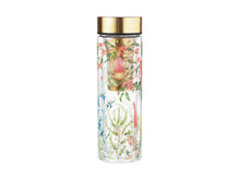Load image into Gallery viewer, Maxwell &amp; Williams Blend Honey Wattle Double Wall Bottle With Stainless Steel Infuser 270ML Gift Boxed
