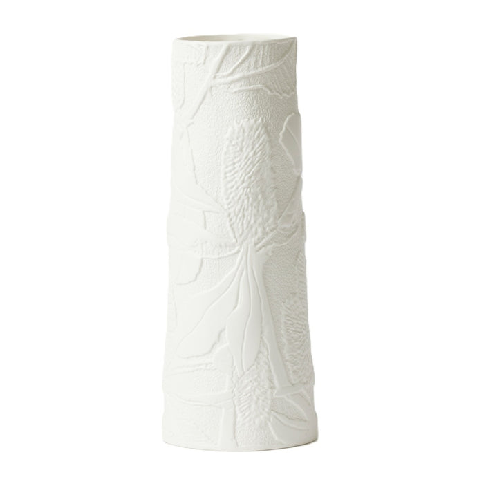 Pilbeam Living Banksia Tall Vase Large - White