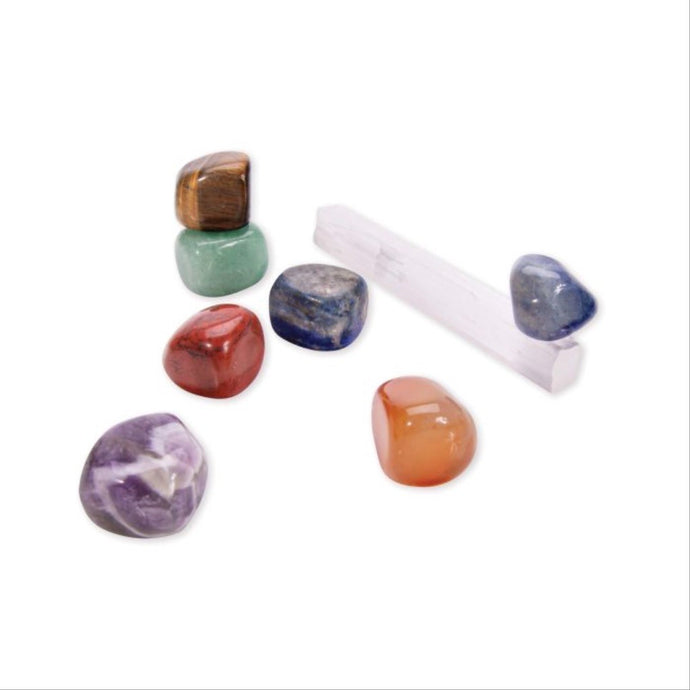 ISGift Crystal Chakra Set Multi-Coloured 8.2x8.2x11cm - ZOES Kitchen