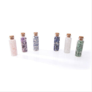 ISGift Chakra Bottles Set Of 3 Multi-Coloured 2x2x7cm - ZOES Kitchen