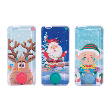 Discovery Zone Water Filled Games - Christmas Assorted