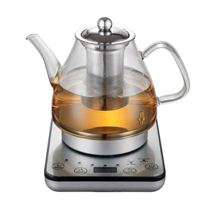 Healthy Choice 1.2L Digital Glass Kettle w/ Electric Tea Pot & Infuser 800W - ZOES Kitchen