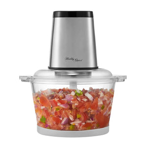 Healthy Choice Stainless Steel Chopper With Glass Bowl - 2kg/300W