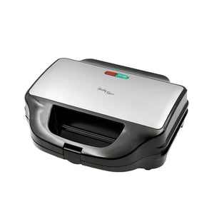 Healthy Choice Sandwich Press with 3 Interchangeable Plates - Toasties & Waffles