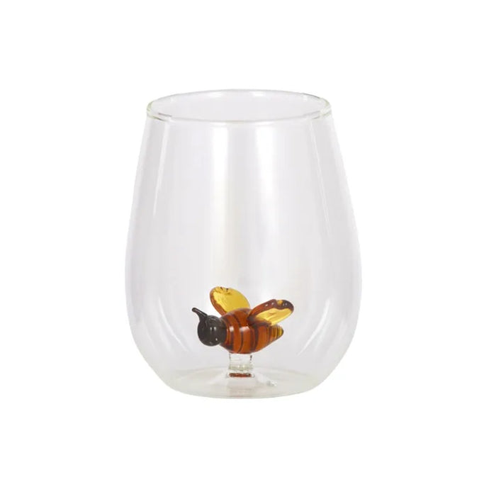 Coast to Coast Bumble Bee Glass Tumbler - 8.5x10cm