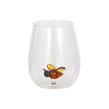 Load image into Gallery viewer, Coast to Coast Bumble Bee Glass Tumbler - 8.5x10cm