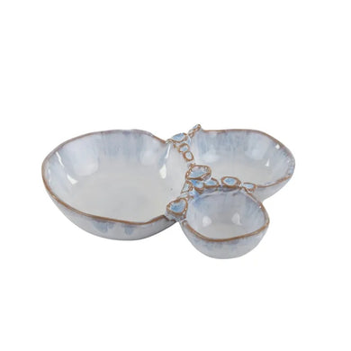 Coast to Coast Ciscara Ceramic Dish 18.5x15.5x4cm - Grey