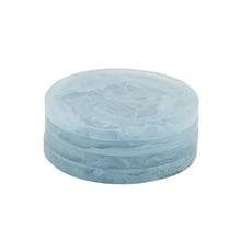 Load image into Gallery viewer, Coast to Coast Kip Set of 4 Resin Coasters 10cm - Sky