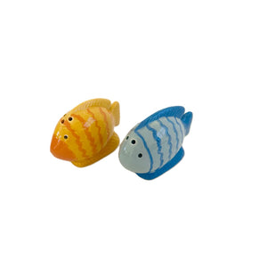Coast to Coast Bubba Set of 2 Ceramic Fish S&P 9x4x6cm