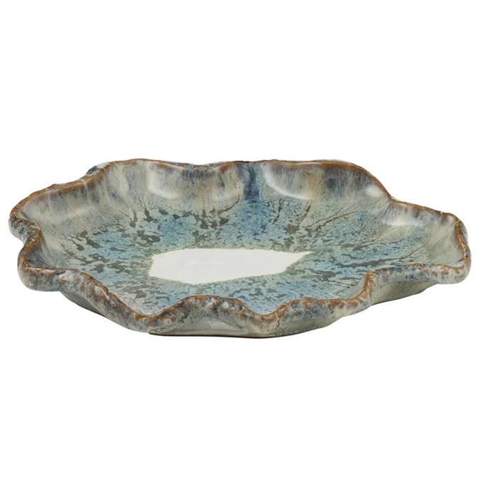 Coast to Coast Costera Ceramic Dish 27.5x22x4cm - Green