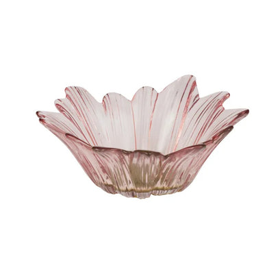 Coast to Coast Phoebe Glass Bowl 15.5x5cm - Pink/Olive