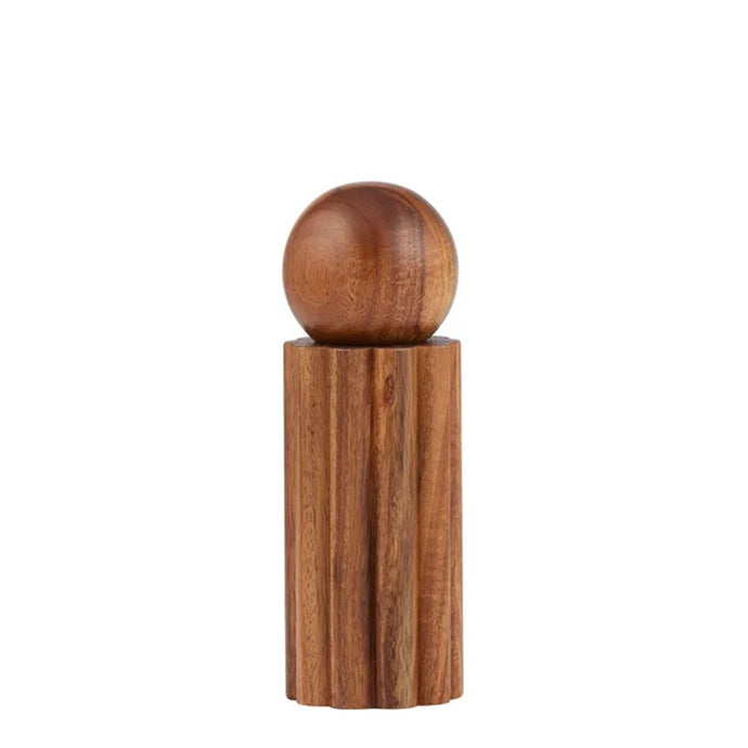 Coast to Coast Oracle Wood S&P Grinder 5.5x16cm - Natural