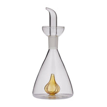 Load image into Gallery viewer, Coast to Coast Garlic Glass Oil Bottle 9x20cm - Amber