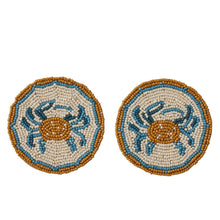 Load image into Gallery viewer, Coast to Coast Morag Set of 2 Beaded Coaster - 10cm
