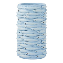 Load image into Gallery viewer, Coast to Coast Sam Sardine Resin Vase 14x25cm - Blue