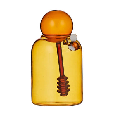 Coast to Coast Bumble Bee Honey Jar 11x8.5x16.5cm - Amber