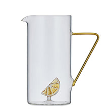 Load image into Gallery viewer, Coast to Coast Lemon Slice Glass Jug - 17.5x10x20cm