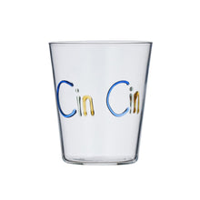 Load image into Gallery viewer, Coast to Coast Cin Cin Glass Tumbler 9x10cm Multicoloured