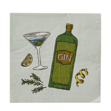 Load image into Gallery viewer, Coast to Coast Gimlet 3 Ply 33cm Napkin Green - 20 Pack