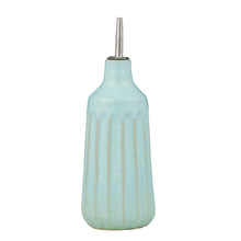Load image into Gallery viewer, Coast to Coast Studio Ceramic Oil Bottle 8.5x25cm - Surf