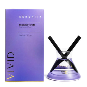 Serenity Vivid Diffuser 200ml - Lavender Vanilla