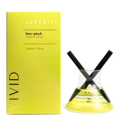 Serenity Vivid Diffuser 200ml - Lime Splash