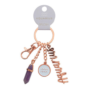 Splosh Mystique Keychain - Aquarius - ZOES Kitchen