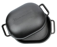 Load image into Gallery viewer, Classica Brunswick Bakers Pre-Seasoned Cast Iron Bread Baking Pan - 39x26cm