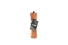 Load image into Gallery viewer, St. Clare Acacia &amp; Black Steel Salt &amp; Pepper Grinder - 20cm