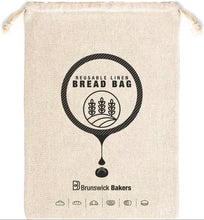 Load image into Gallery viewer, Classica Brunswick Bakers Reusable Linen Bread Bag