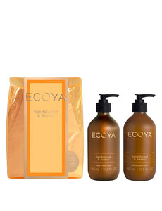 Ecoya Holiday Collection Luxe Body Gift Set - Sandalwood & Amber - ZOES Kitchen