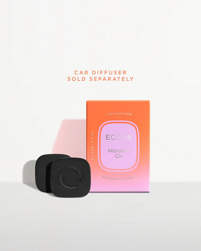 Ecoya Car Diffuser Refill - Mandarin Gin