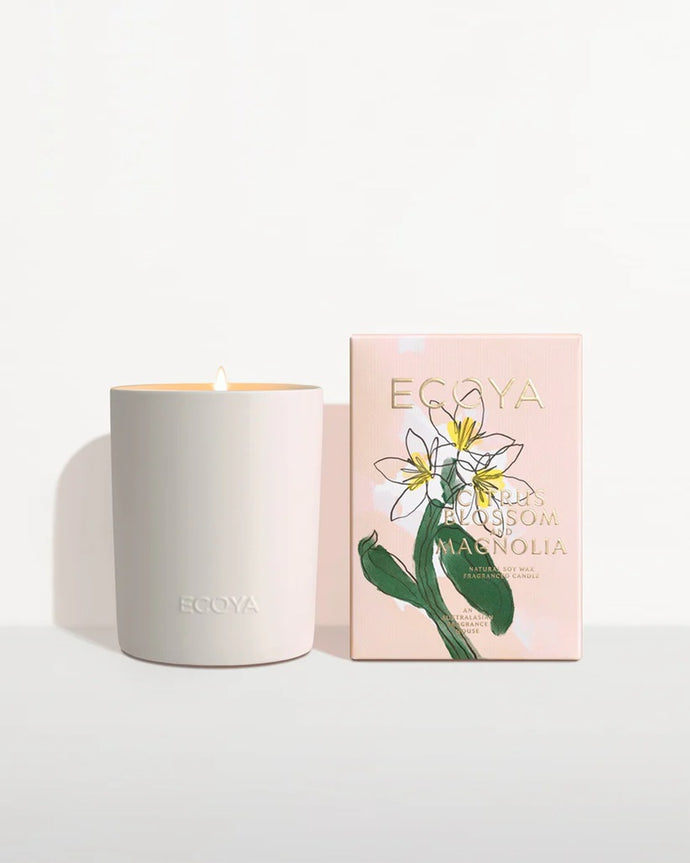 Ecoya Ceramic Madison Jar 400g - Citrus Blossom & Magnolia