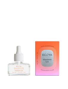 Ecoya Plug-In Diffuser Fragrance Flask - Mandarin Gin