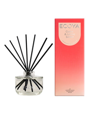 Ecoya 200ml Reed Diffuser - Guava & Lychee Sorbet