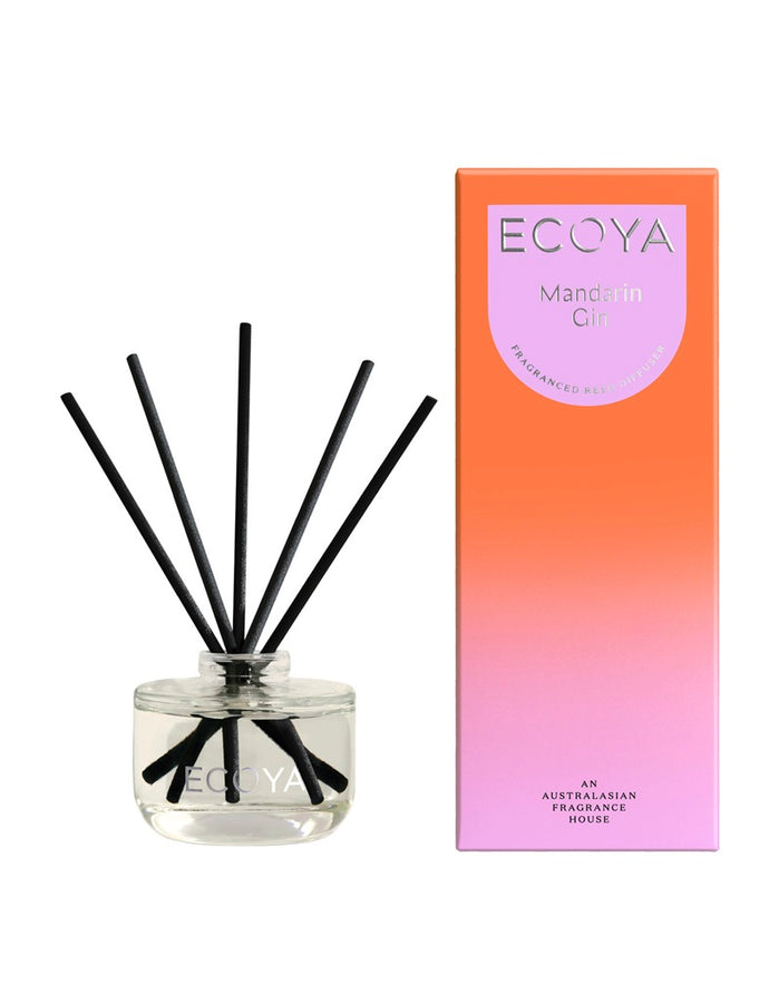 Ecoya 50ml Mini Reed Diffuser - Mandarin Gin