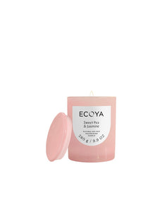 Ecoya Metro Candle 280g - Sweet Pea & Jasmine