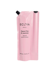 Ecoya 200ml Diffuser Refill - Sweet Pea & Jasmine