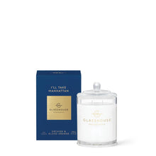 Load image into Gallery viewer, Glasshouse Fragrance - 380g Candle - I'll Take Manhattan