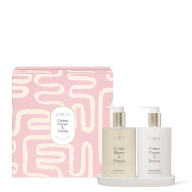 Circa Mothers Day Hand Duo Set 900ml - Cotton Flower & Freesia 