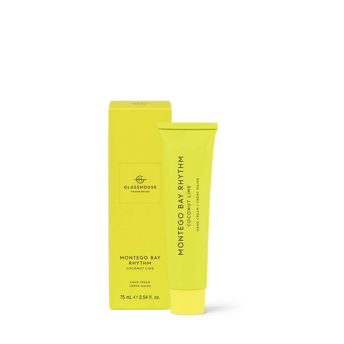 Glasshouse Fragrance - 75ml Hand Cream - Montego Bay Rhythm