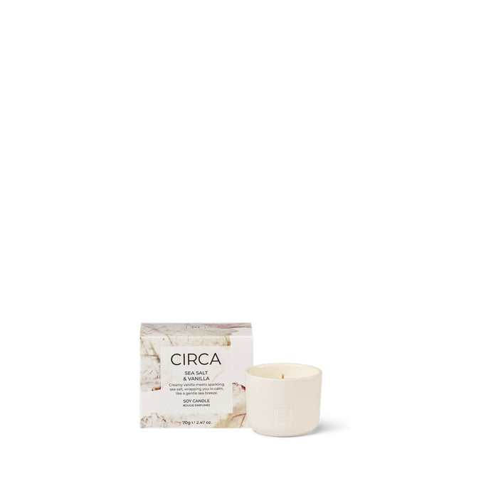 Circa Soy Candle 70g - Sea Salt & Vanilla
