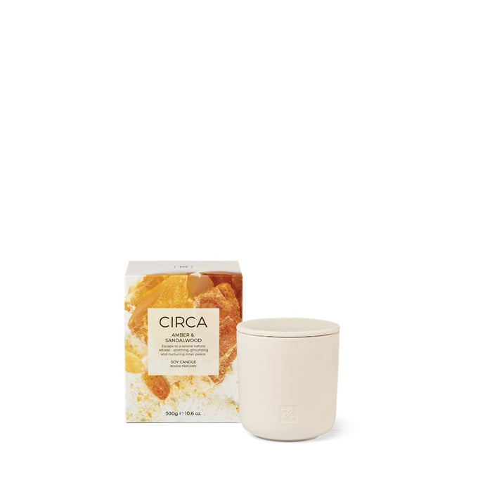 Circa Soy Candle 300g - Amber & Sandalwood