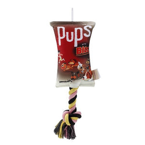 Paws & Claws Pups Snacks Oxford Tugger Toy With Rope - 28x14x8cm - ZOES Kitchen