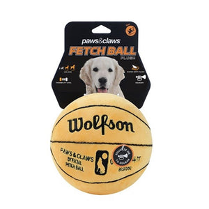 Paws & Claws Wolfson Basketball Plush Toy 15cm - ZOES Kitchen