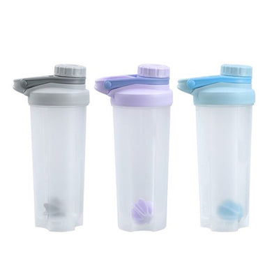 Lemon & Lime Shaker Bottle Screw Top 750ml - 3 Assorted Colours Grey/Purple/Blue - ZOES Kitchen