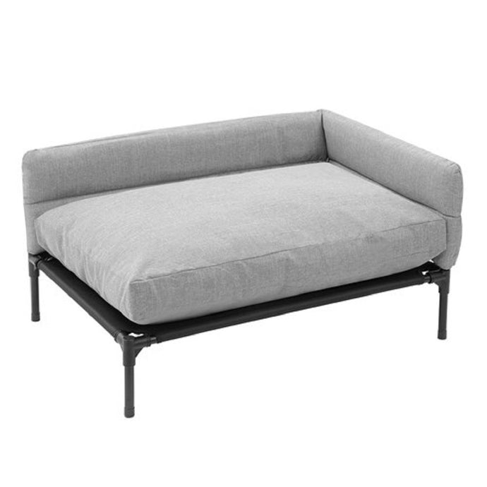 Paws & Claws Sofa Pet Bed Elevated Large - Linen Grey - ZOES Kitchen
